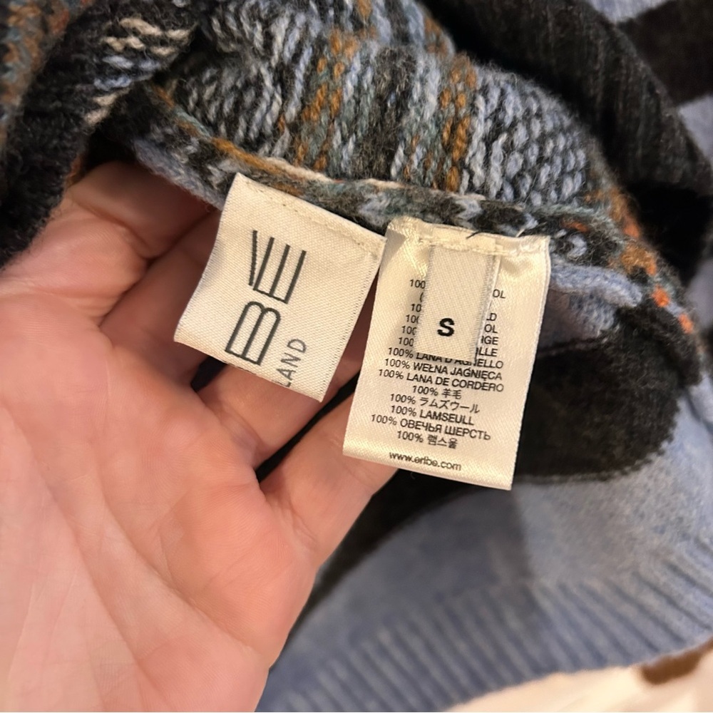 Eribé Scotland Stobo Reversible fairisle sweater - Phoebe Small - Picture 8 of 11